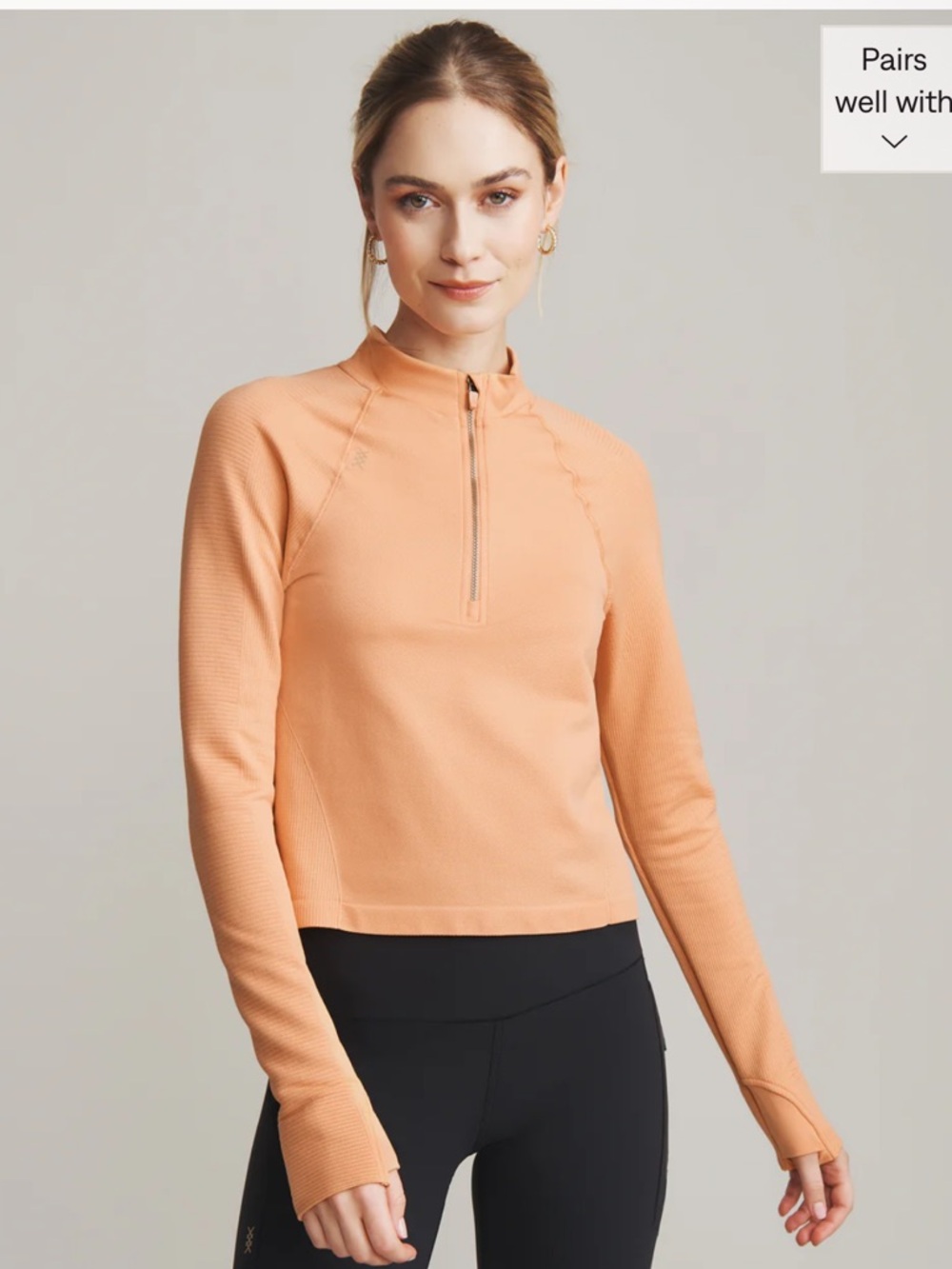 NWT Rhône Breakaway Seamless 1/4 Zip Sz XL